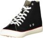 Carrera Zwarte Polyester Sneaker met Veters Black Heren - Thumbnail 9