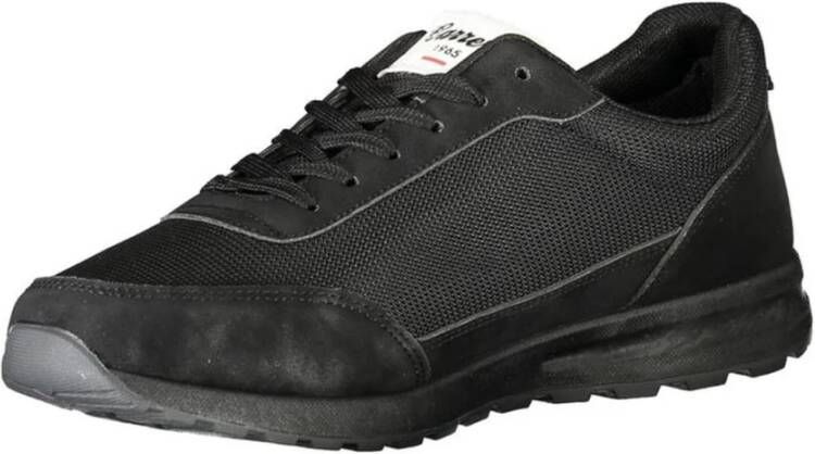 Carrera Zwarte Polyester Sports Sneaker met Logo Black Heren