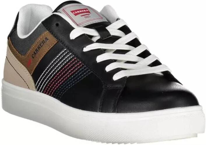 Carrera Zwarte Sneaker met Contrastdetails voor Heren Zwart Heren