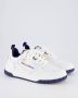 Casablanca Wit Marineblauw Court Sneakers White Heren - Thumbnail 12