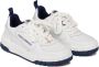 Casablanca Wit Marineblauw Court Sneakers White Heren - Thumbnail 2