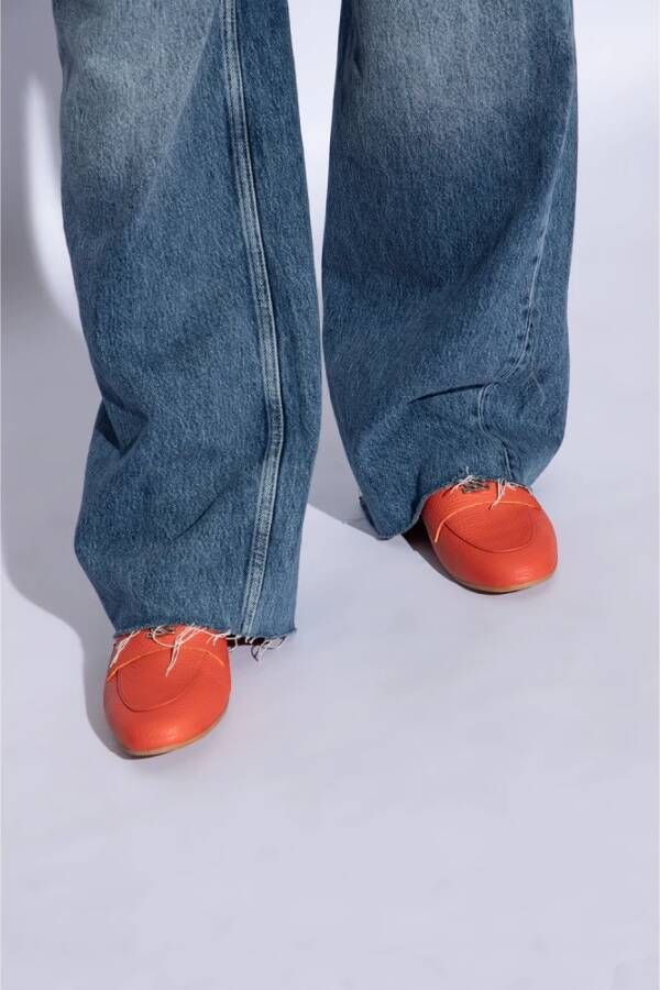 Casadei Antilope loafers Orange Dames