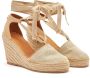 Casadei Balearische wig espadrilles Beige Dames - Thumbnail 2