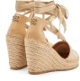 Casadei Balearische wig espadrilles Beige Dames - Thumbnail 4