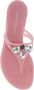 Casadei Bee Jewel Beach Sandals Pink Dames - Thumbnail 4