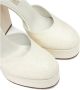 Casadei Betty Glitter Platform Schoen White Dames - Thumbnail 5