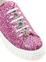 Casadei Fuchsia Leren Sneaker Vrouwen Casual Gym Pink Dames - Thumbnail 7