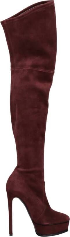 Casadei Bordeaux Red Dames