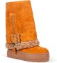 Casadei Bruine Leren Laarzen Brown Dames - Thumbnail 2