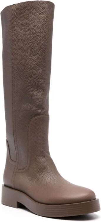 Casadei Caribou Knie Laarzen Brown Dames