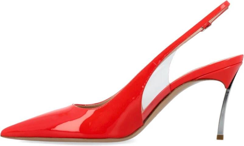 Casadei Coralflame Superblade Slingback Schoenen Red Dames