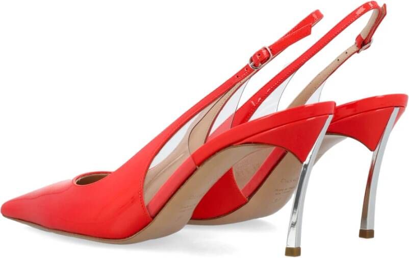 Casadei Coralflame Superblade Slingback Schoenen Red Dames