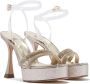 Casadei Glamoureuze Hollywood High Heel Sandalen Yellow Dames - Thumbnail 4