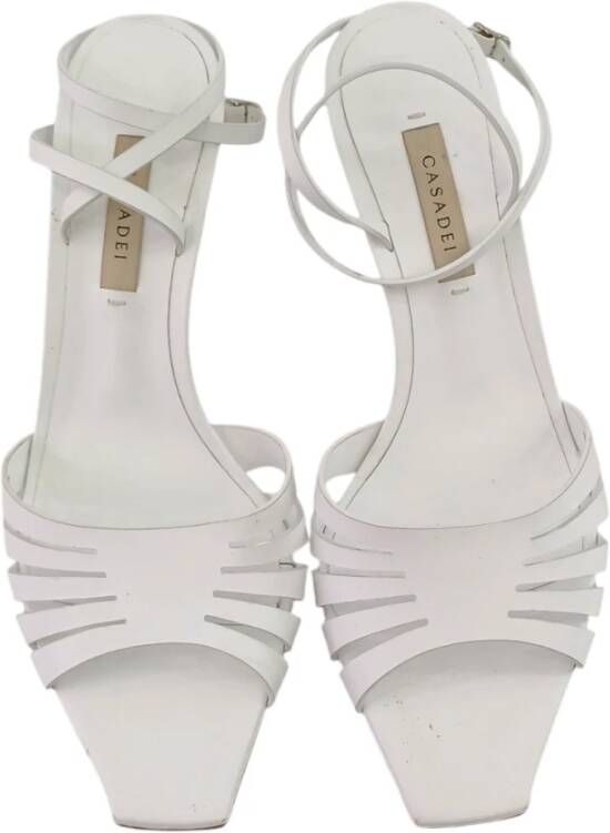 Casadei Elegante Hoge Hakken White Dames