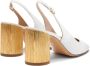 Casadei Elegante witte leren slingback White Dames - Thumbnail 4