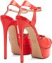 Casadei Flora Sandal Coralf Red Dames - Thumbnail 4