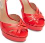 Casadei Flora Sandal Coralf Red Dames - Thumbnail 5