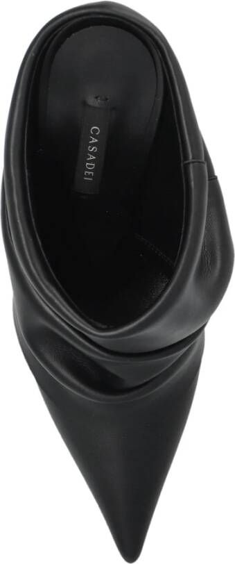 Casadei Gehakte enkellaarzen Black Dames