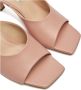 Casadei Geraldine Roze Leren Muiltje Pink Dames - Thumbnail 5