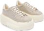 Casadei Chunky Oversize Sole Beige Sneakers Vrouw Beige Dames - Thumbnail 3