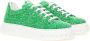 Casadei Groene Leren Sneaker Vetersluiting Comfortabel Green Dames - Thumbnail 2