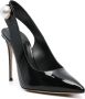 Casadei Zwarte Mid-Hak Damespumps Black Dames - Thumbnail 4