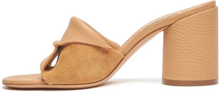 Casadei Heeled Mules Beige Dames