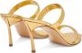 Casadei Heeled Mules Yellow Dames - Thumbnail 4