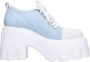 Casadei Helder Blauw Blue Dames - Thumbnail 3