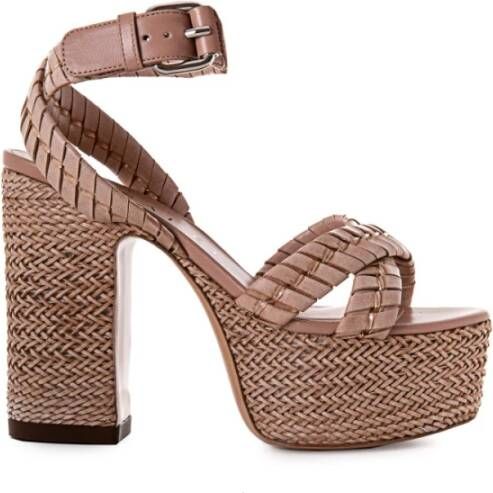 Casadei High Heel Sandals Beige Dames