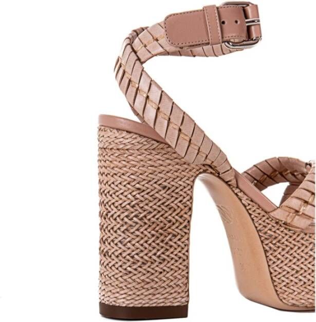 Casadei High Heel Sandals Beige Dames