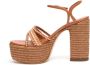 Casadei High Heel Sandals Brown Dames - Thumbnail 3