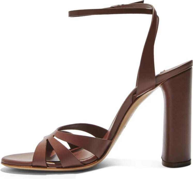 Casadei Hoge hak sandalen Brown Dames