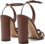 Casadei Hoge hak sandalen Brown Dames - Thumbnail 3