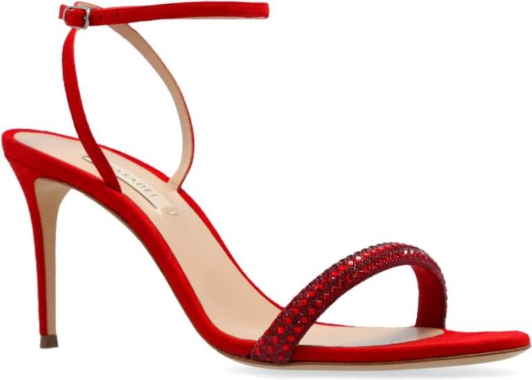 Casadei Hoge hak sandalen Stratosphere Red Dames