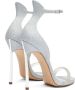 Casadei Jasmine Blade Cape High Heel Sandals Gray Dames - Thumbnail 4