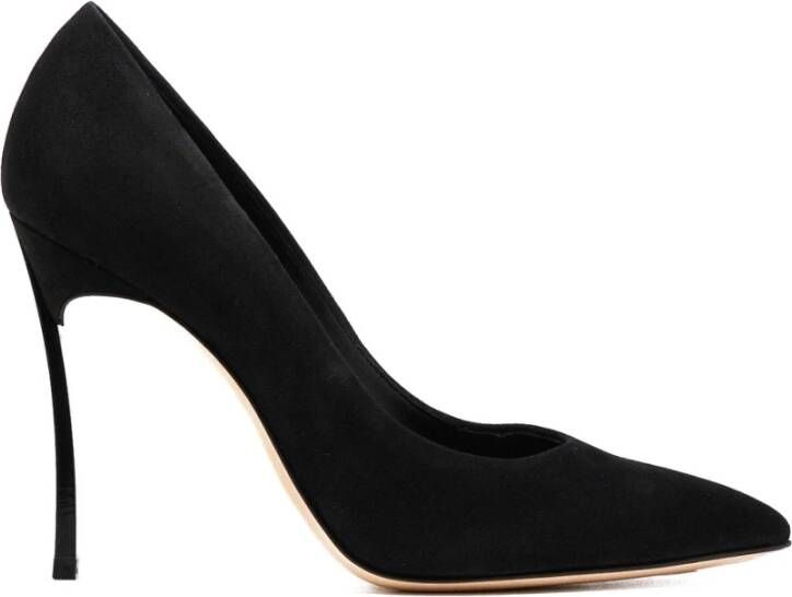 Casadei Klassieke Blade Hoge Hakken Black Dames