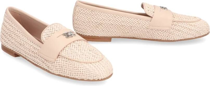 Casadei Klassieke Loafers met Ronde Neus Pink Dames