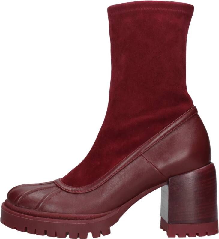 Casadei Laarzen Bordeaux Red Dames