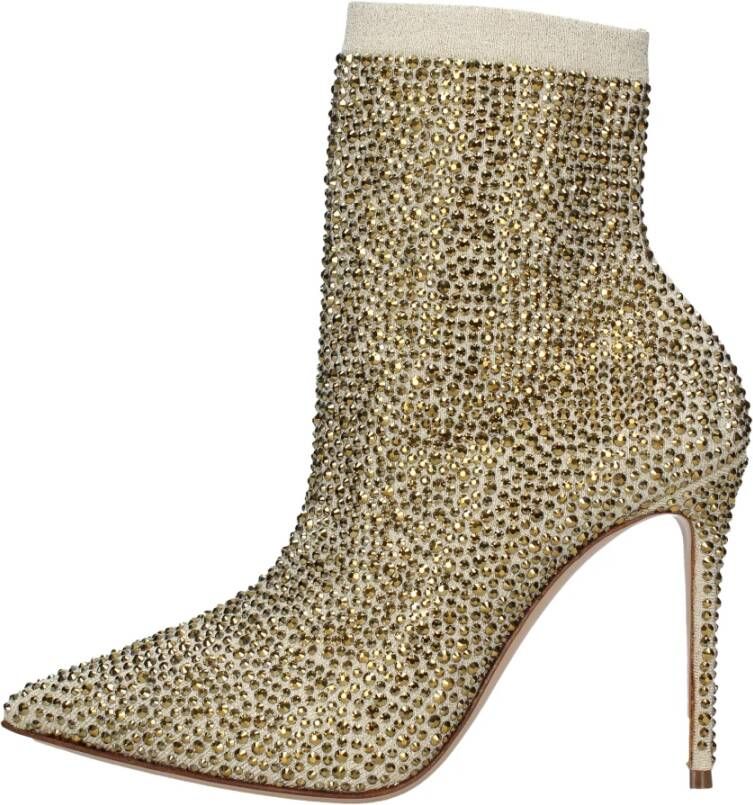 Casadei Laarzen Goud Yellow Dames