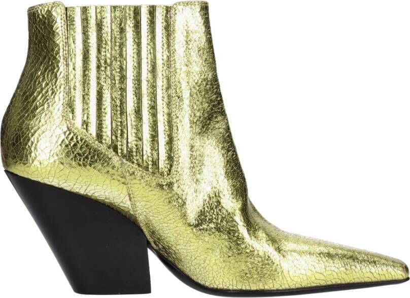 Casadei Laarzen Goud Yellow Dames