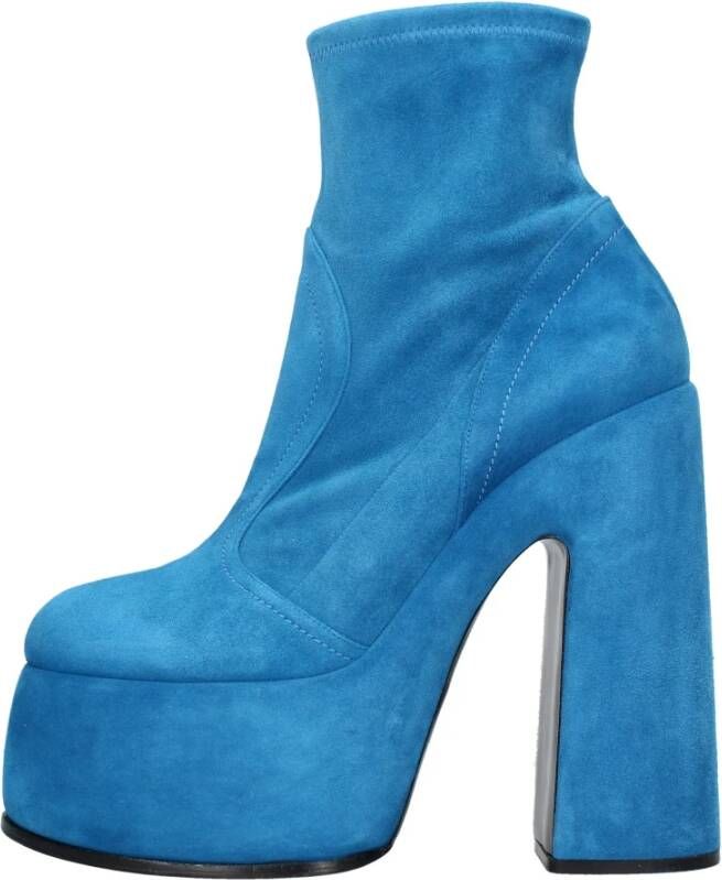 Casadei Laarzen Helder Blauw Blue Dames