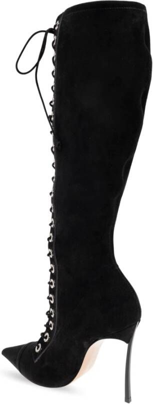 Casadei Laarzen met hak Black Dames