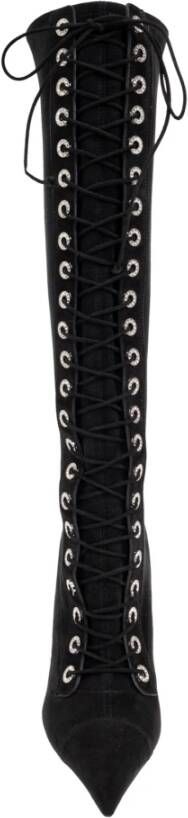 Casadei Laarzen met hak Black Dames