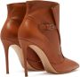 Casadei Enkellaarzen van ultrazacht leer Brown Dames - Thumbnail 2