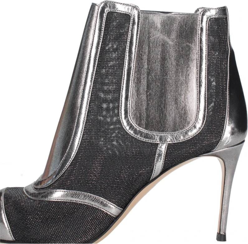 Casadei Laarzen Zilver Gray Dames