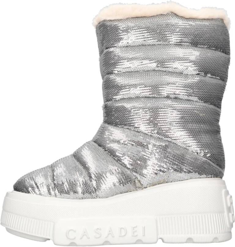 Casadei Laarzen Zilver Gray Dames