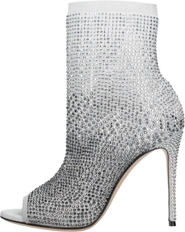 Casadei Laarzen Zilver Gray Dames