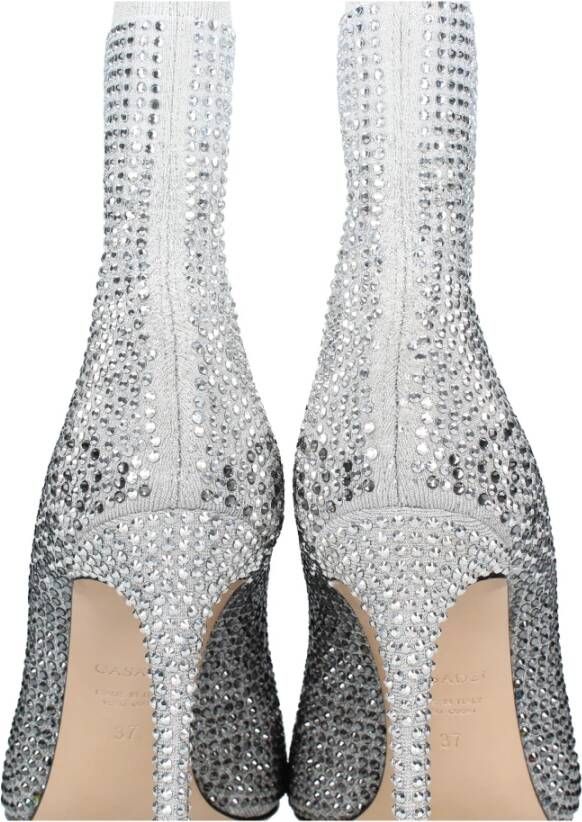 Casadei Laarzen Zilver Gray Dames