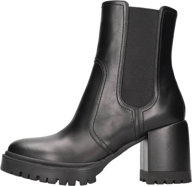 Casadei Laarzen Zwart Black Dames